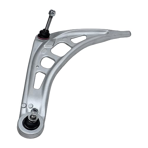 Image of Detroit Axle - 6pc Front End Control Arms Kit for BMW 320i 323Ci 323i 325Ci 328Ci 328i 330Ci 330i Z4 2 Lower Control Arms w /Ball Joints 2 Inner Tie Rods 2 Boots Replacement