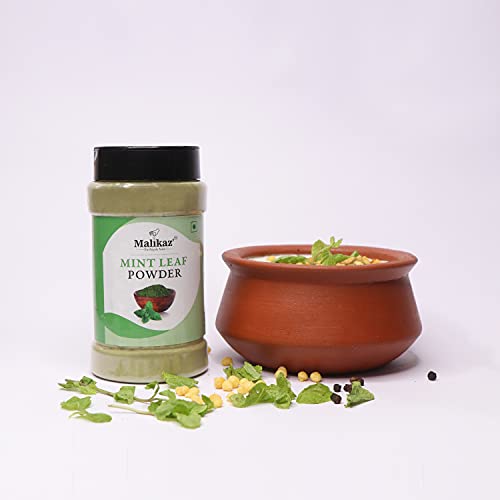 Image of Malikaz' The Royale Taste Mint | Pudhina Leaf Powder, 150 g