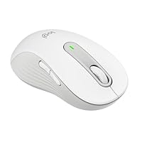 Logitech Signature M650 L Left Mouse wireless - Per mancini con mani grandi, Durata Batteria 2 anni,...