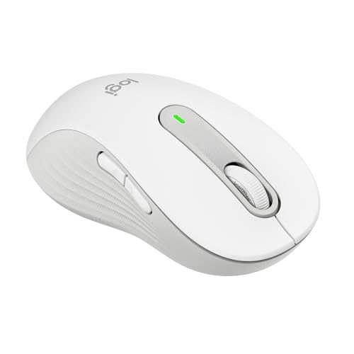 Logitech Signature M650 L Left Souris sans Fil, pour Mains Larges, Clics Silencieux, Boutons de Côtés Programmables, Bluetooth, Multi Appareils Compatible -...