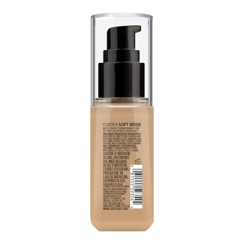 Image of L.A. COLORS Truly Matte Foundation, Soft Beige CLM354