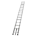 Lippert On-The-Go Portable, Telescoping RV Ladder - 14.5' — Enhanced Stability and Safety - Retracts to 35.75" - Sturdy 330 lb. Capacity - Compatible with Lippert Ladder Receiver - 2021126697