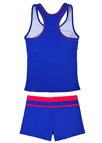 Image of JerrisApparel Little Girls' Summer Two Piece Boyshort Tankini Kids Swimsuit