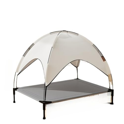 BUEOJH ペットテント コットとシェードが一体となったペット用テント アニマルテント (L,B)