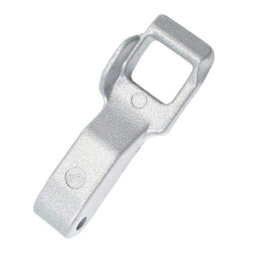 Washer Door Lock Striker MFG63099101 Replacement – Compatible with LG & Kenmore Washing Machines, Door Latch Hook Locker Fix for Door Not Locking, Silver (2)