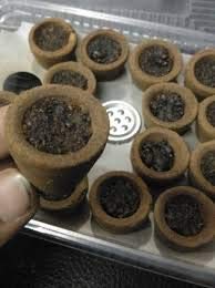 BHAJANLAL GREENERY Guggal Sambrani and Loban Cup Dhoop (Brown),24 Cups