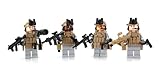 Battle Brick 1.6 Inches Tall Custom Special Forces Army Rangers Custom Minifigure Compatible with Lego® Bricks | 90% Gear Made in The USA | Genuine Military Minifig | Ages 10+ to AFOL