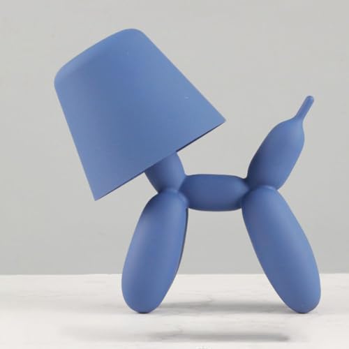 Lampe de Table LED créative en Forme de Chien Ballon, Tactile, à intensité Variable, alimentée par Batterie, USB, sans Fil, décoration intérieure et...