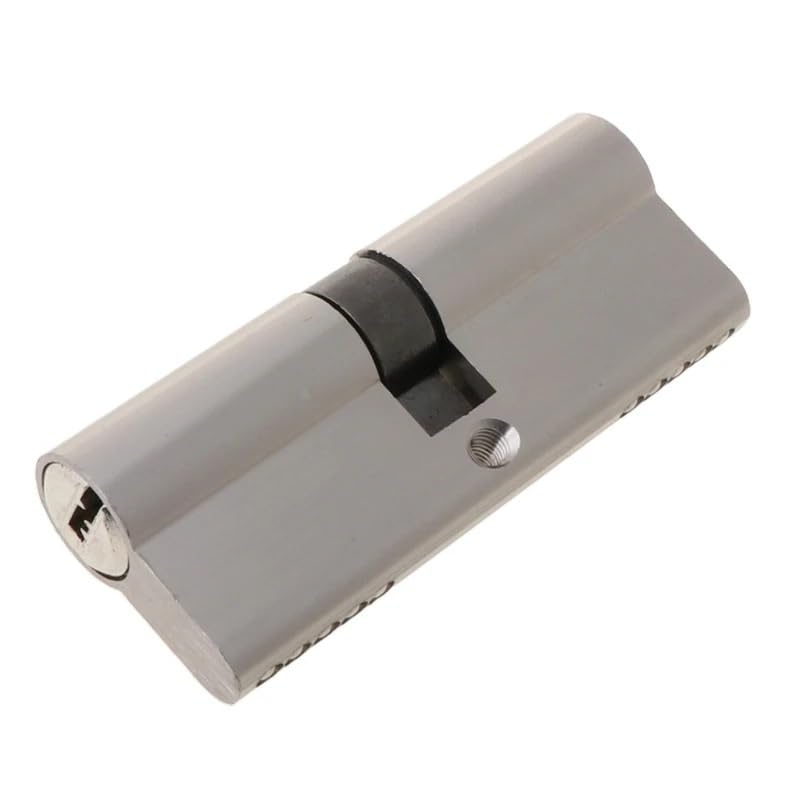 Cerradura de cilindro europeo, cilindro de cerradura de puerta antirrobo con llaves, seguridad Interior abierta única for puertas de madera, barril de 90mm(60mm)