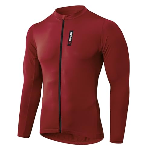 MEETWEE Maillot Ciclismo Hombre, Manga Larga/Corta Ropa...