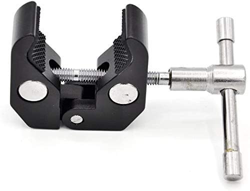 BKN Super Clamp Mount with 1/4" and 3/8" Thread for DJI Ronin, Camera, Monitor, Led Light, Tripod & Rods Clamp Pliers Clip