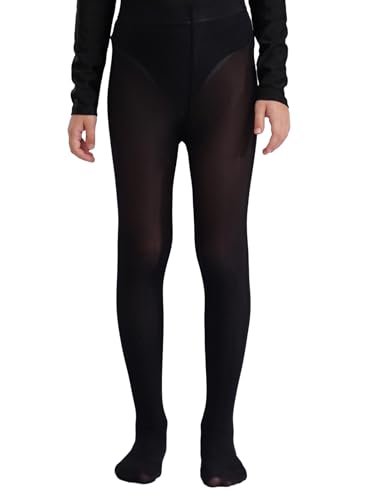 Jugaoge Kids Girls Footed Leggings Sheer Mesh Stretchy Gymnastics Ballet Dance Pantyhose Tights Dancewear3