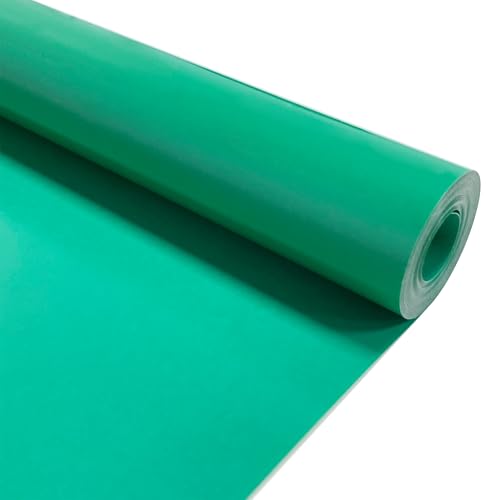 Image of Green Heat Transfer Vinyl HTV Roll 12 inch x 15ft. | Easy to Cut, Weed & Transfer, Iron On Vinyl for Cricut, Silhouette Cameo & Other Craft Cutter Cutting Machine