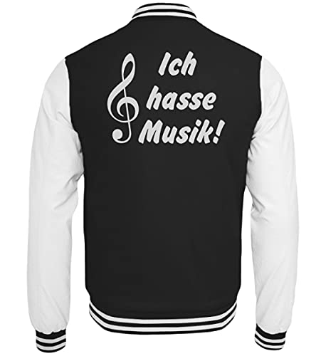 Veste de survêtement College Noir S blouson casual Généralement Je suis Lapin mode homme femme