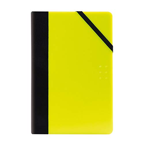 Milan 57052FFY - Libreta, medio, color amarillo fluo