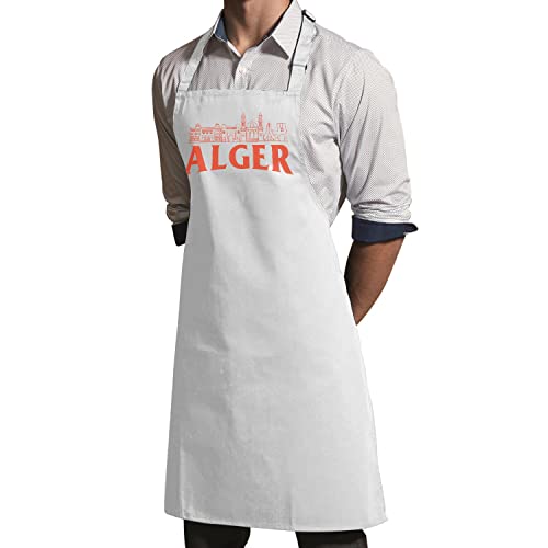 Tablier cuisine premium blanc au design minimaliste chic - 3