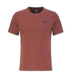 Barbour International Camiseta con logotipo pequeño, Henna quemada, XL