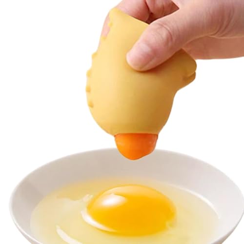 Separadores de huevos para yema | Divisor separador de huevos con filtro,Herramienta de cocina con filtro de clara de huevo, Extractor de huevos divisor de yema de silicona, utensilios de cocina, sumi