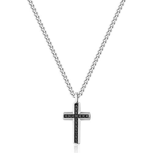 Collier homme en acier inoxydable Brosway BACKLINER, un bijou robuste et élégant