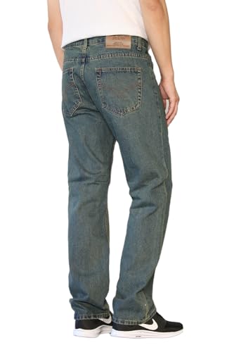 AIRNINE Men's Regular Fit Straight Leg Jeans 9 Colors