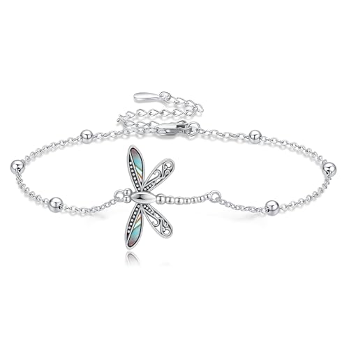 Dragonfly Bracelet For Women S925 Sterling Silver Dragonfly Jewelry Gifts For Women