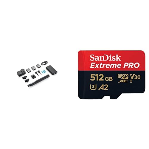 DJI Osmo Action 6 Adventure Combo + SanDisk Extreme PRO 512GB microSD – 4K Aksiyon Seti