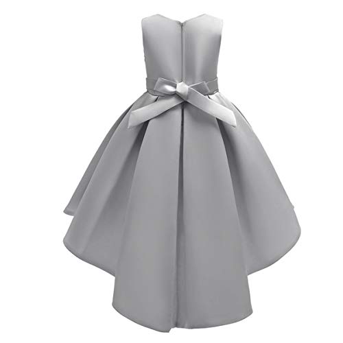 Flower Girl High Low Tutu Dress Little Big Princess Bridesmaid Wedding Party Gown First Communion Prom Dresses for Kid3