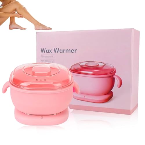 Image of Premium Wax Heater Waxing Kit for Women - Silicone Wax Warmer for Hair Removal, Eyebrow, Bikini, Legs, Face, Brazilian Wax & More -Wax Machine Waxcombo Kit (Wax Heater only)