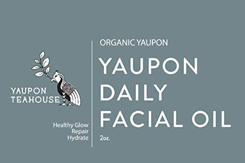 Yaupon Organic Daily Facial Oil - Hydrating, Restoring & Brightening - Non-Greasy - 2 Oz #TOP2