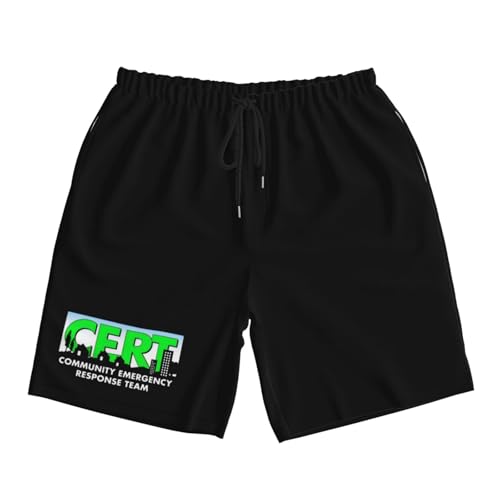 Cert Community Emergency Response Team Men's Quick-Dry Board Shorts 7