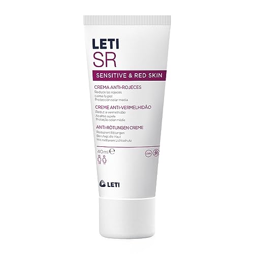 LETI SR Crema de cuidado antienrojecimiento SPF 20, 40 ml