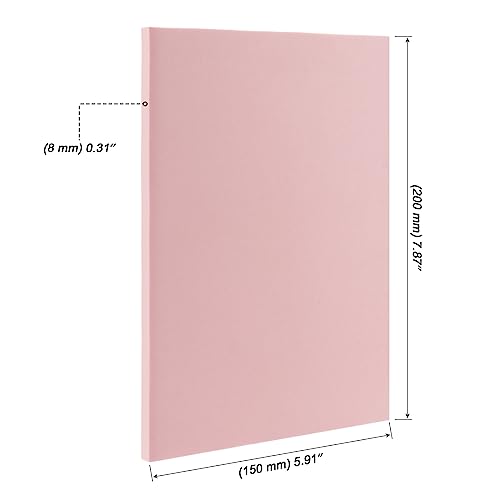 Blocs de sculpture en caoutchouc rose MOUYAT 20x15cm pour tampons et gravure DIY