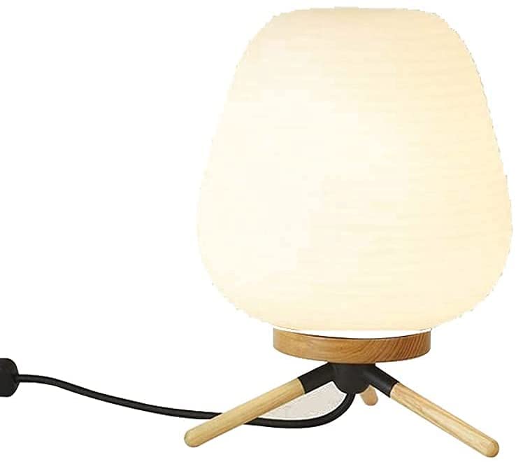 Lampe de table en verre pour lecture nocturne et ambiance feutrée de chambre d'hôtel