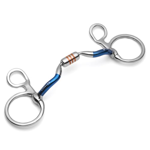 Mors Baucher en fer doux avec capsule pour cheval - 2