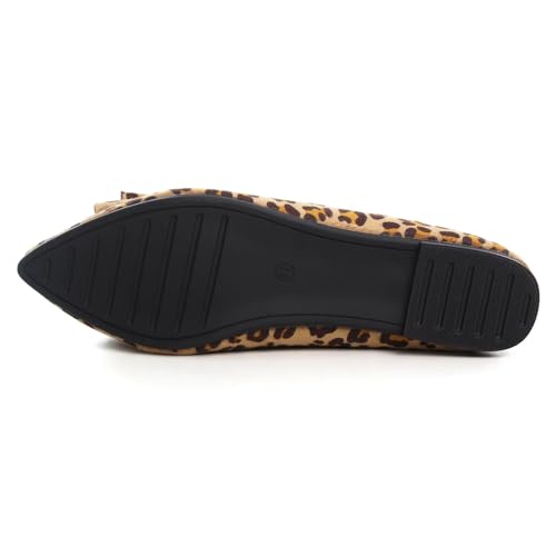 Image of SAILING LU Women's Bow-Knot Pointed Toe Ballet Flats
