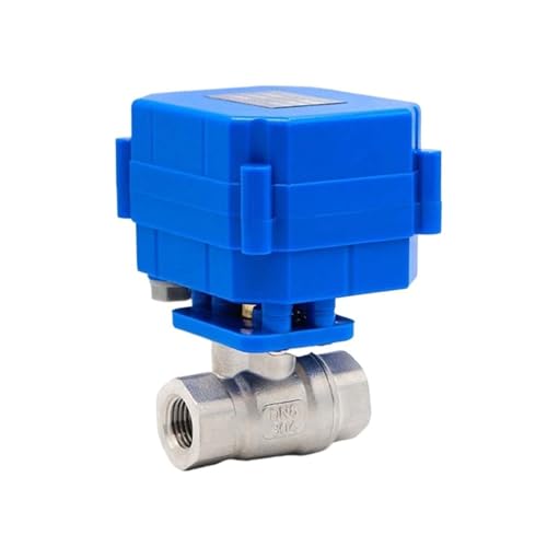 Vanne motorisée 12V 24V 220V en acier inoxydable pour contrôle automatique eau - 2
