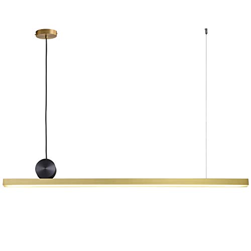 Lámpara lineal simple de 88cm para solucionar la iluminación de comedores