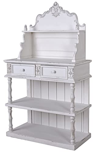 Palazzo got035 Étagère style shabby chic Blanc
