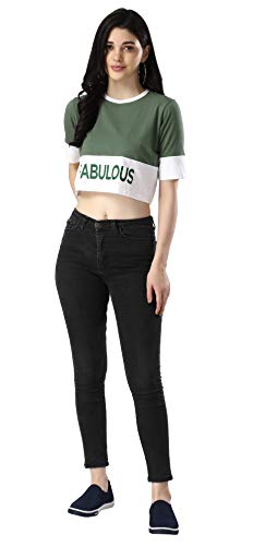 Image of DHRUVI TRENDZ T Shirt for Women | Women T Shirt | T Shirt Women | Casual Loose Fit | Slim Fit T Shirt for Women | T-Shirt for Women | Tops for Women