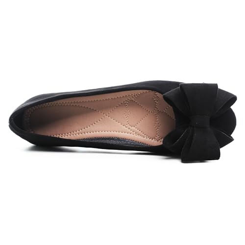 Image of Dear Time Women's Ballet Flats Dress Ballet Shoes Slip on for Office Work Comfortable Shoes