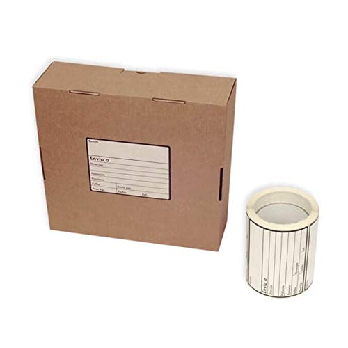 1000 Etiquetas adhesivas ENVIO. Medidas Etiqueta 125x097mm.