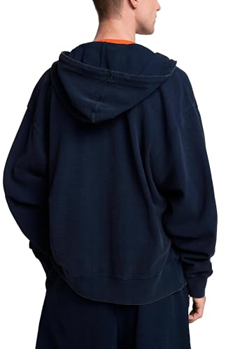 Sweat Desigual Homme Bleu XL : pull décontracté imprimé original - 2