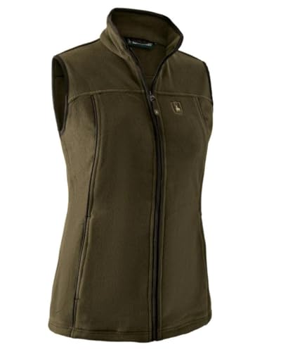 Deerhunter Lady Eagle Fleece Waistcoat Tarmac Green