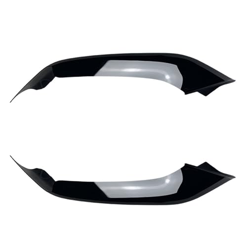 Lame de pare-chocs avant pour BMW Série 5 G30 protection et look sport noir brillant