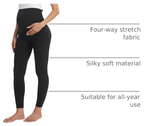 Image of Buttergene Maternity Leggings Buttery-Soft 28'' Maternity Yoga Pants