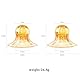 BDSMLOVE Nippelsauger 1 Paar Set,Silikon Nippel Sucker Blütenblatt Brustwarzen Stimulator Nippelkorrektor Nippelabzieher erotisches Sexspielzeug für die Frau (Nano Silber)