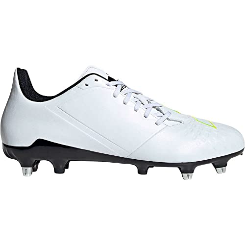 adidas Malice Elite (SG), Unisex Adult Rugby Boots, Ftwbla/Ftwbla/NEGBÁS, 40 2/3 EU, Ftwbla Negbás, 7 UK