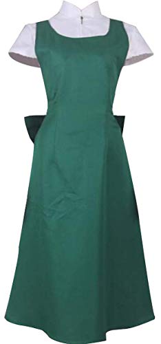 NSOKing Kushina Cosplay Costume Halloween Outfit Dress Custom (Womens-L, Green Set)