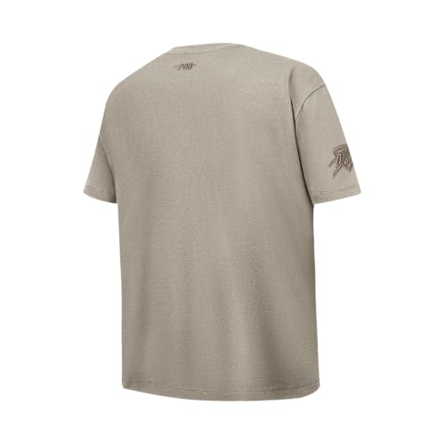 Camiseta corta boxy para niñas de la NBA en algodón pardo S 4