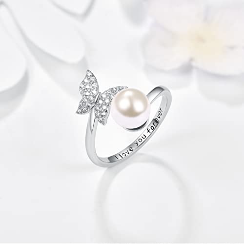 Dreamboat Sterling Silver Butterfly Ring for Women Animal Rings Engagement Jewelry Butterfly Gifts2